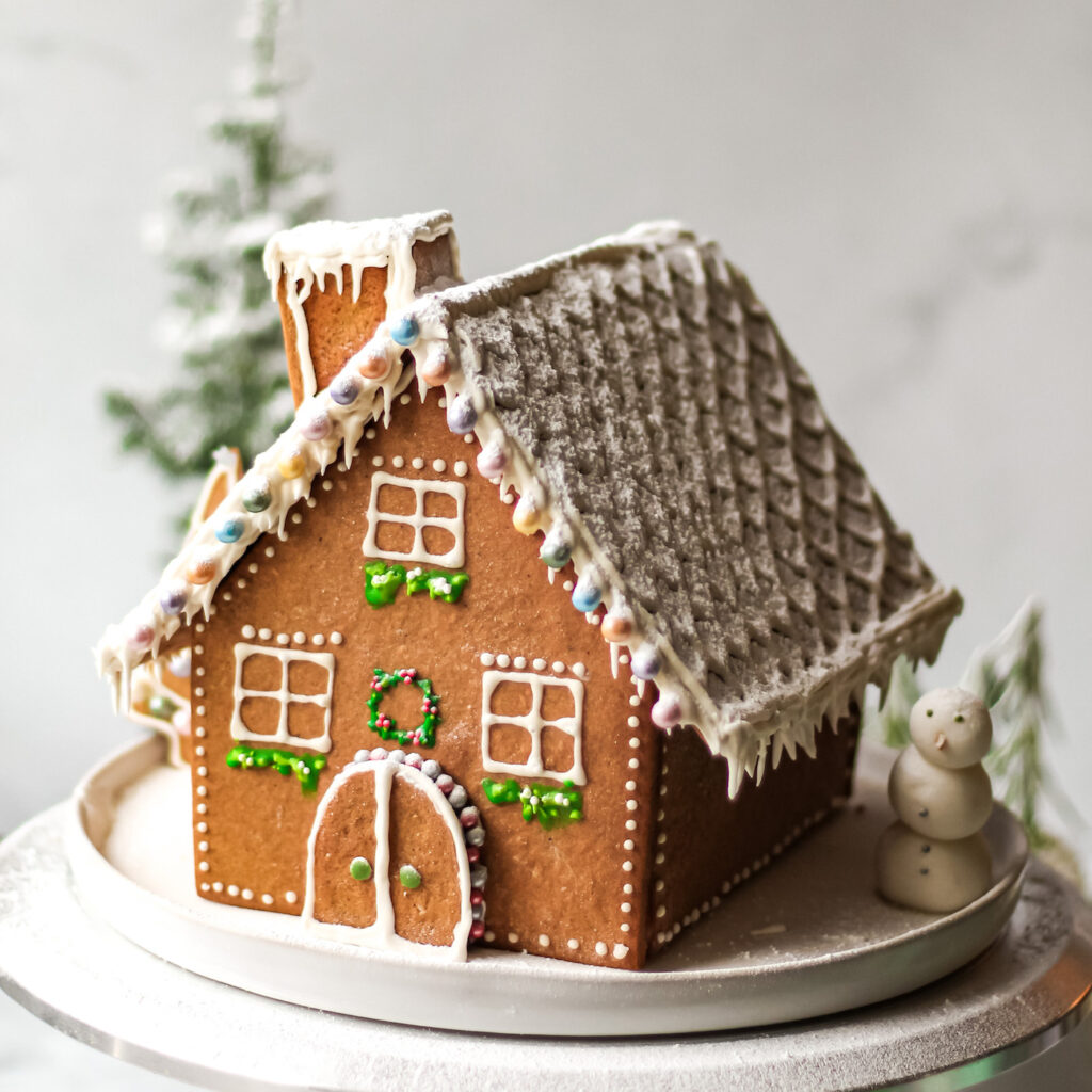 Vegan Gingerbread House - Project Vegan Baking