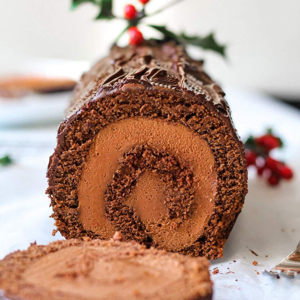 Vegan Chocolate Yule Log Recipe Uk The Cake Boutique