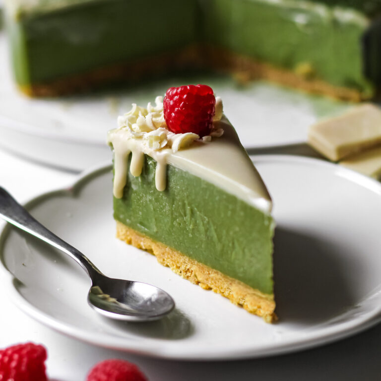 Vegan Matcha Cheesecake No Bake Project Vegan Baking