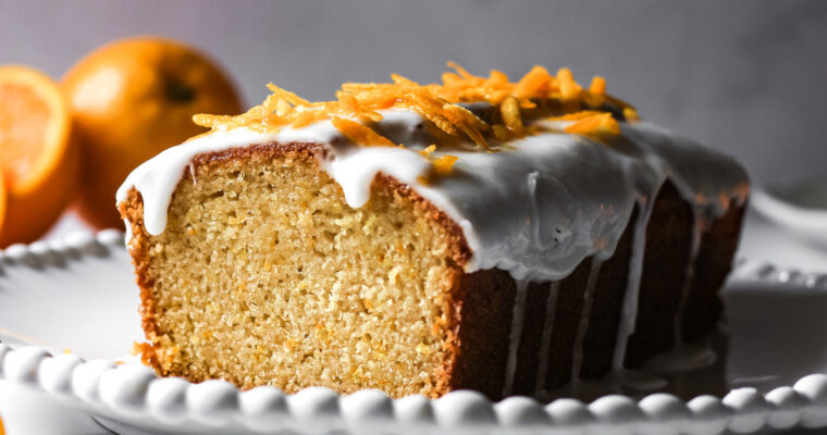 Orange Drizzle Cake (vegan)