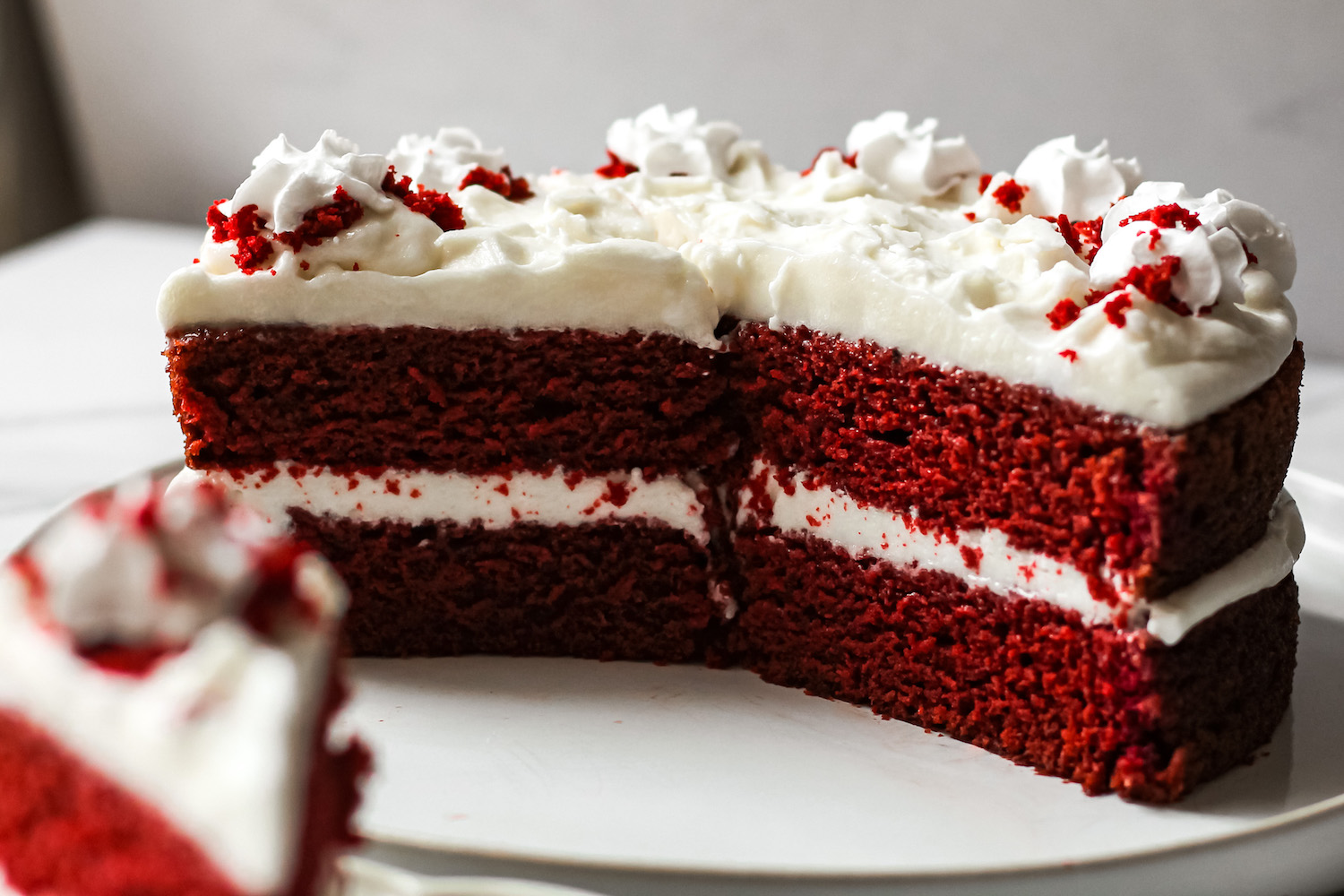 Red Velvet Cake Recipe From Scratch - Dessert for Two
